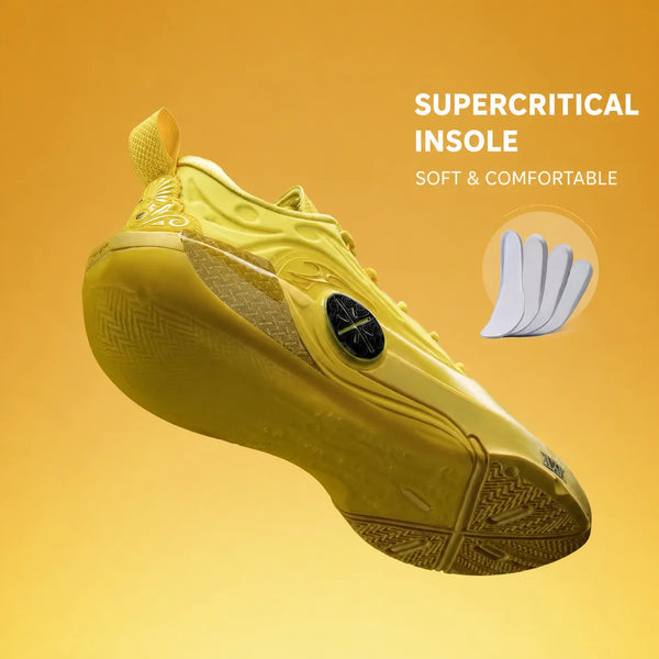 ស្បែកជើងបាល់បោះអាជីព Li-Ning សម្រាប់បុរស WAY OF WADE 12 SUPER BOOM ធ្វើពីសរសៃកាបូន LiNing សម្រាប់ការប្រកួត ABAV085