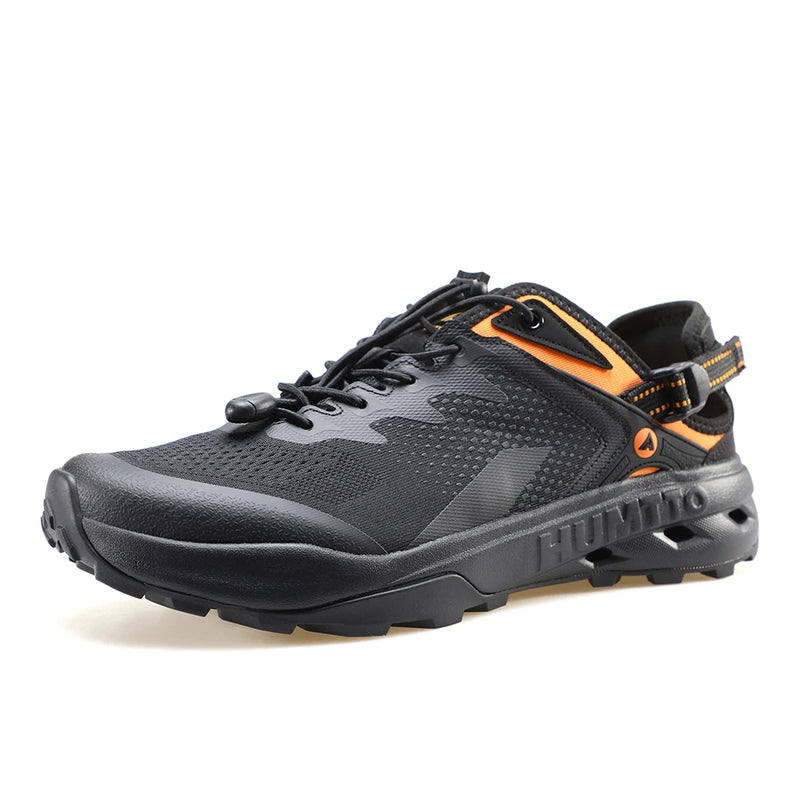 HUMTTO Barefoot Hiking Shoes Men's Summer Aqua Shoes Men Breathable Quick Drying Outdoor Sneakers Lightweight Beach Sandals Man