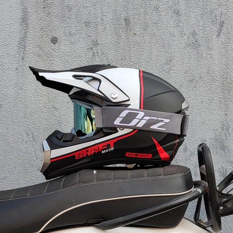 ORZ-126 Approved Lightweight Helmet Motorcycle Racing Bike Helmet Child ATV Bike Downhill MTB DH Cross Helmet capacetes DOT