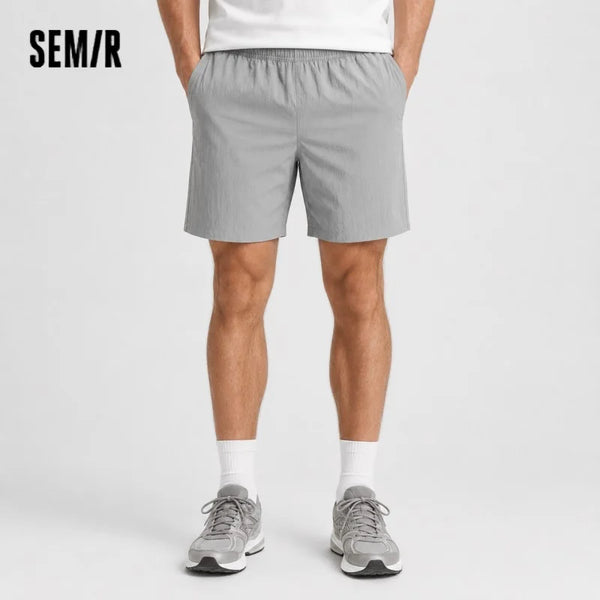 ខោខ្លីបុរស Semir បែបស្ព័រ ពាក់ក្រៅផ្ទះ មានហោប៉ៅដេរភ្ជាប់ ចង្កេះយឺត ខោខ្លីធម្មតា រដូវក្ដៅ 2026 ត្រង់