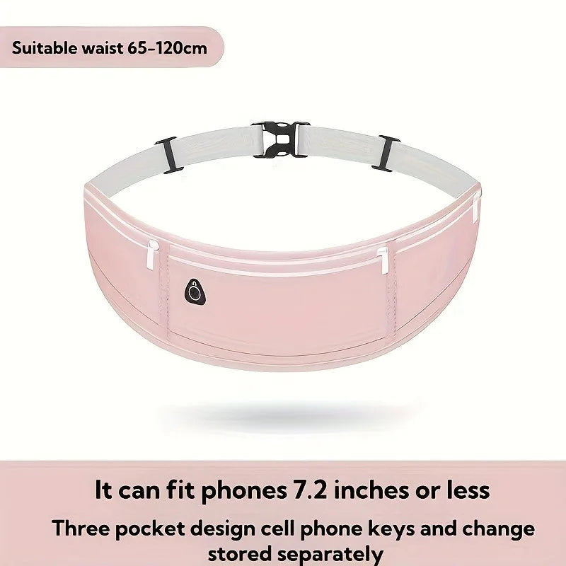 1PC Athletic Waist Pack for Running - Mobile Phone bag for Men And Women, Ideal for Gym And Sports Activities. Waist bag