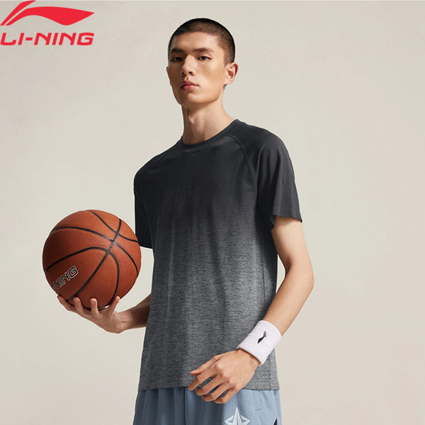 អាវយឺតបាល់បោះអាជីពបុរស Li-Ning JIMMY BUTLER 66% ប៉ូលីអាមីត 34% ប៉ូលីអេស្ទ័រ អាវយឺតកមូលរាងស្លីម ATSV049