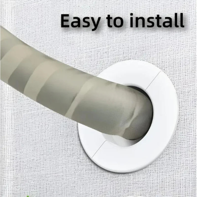 1/2pcs Detachable  Air Conditioner Duct Cover,Decorative Wall Hole Plug,Suitable for Indoor Outdoor Vent Cover,Easy to Install.