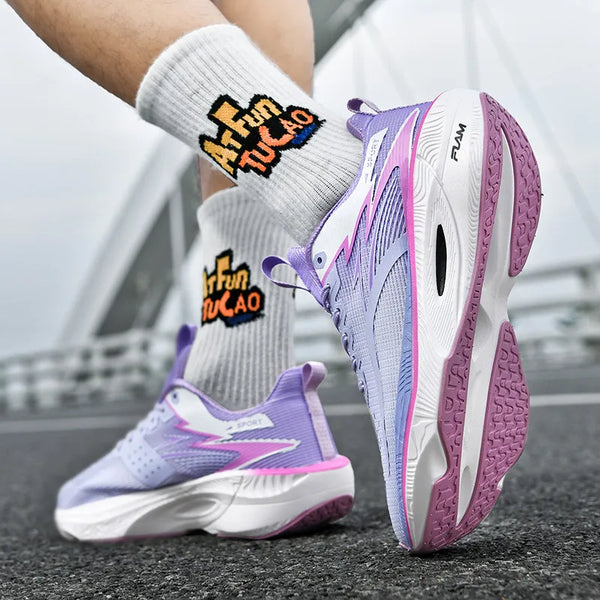 Lovers light running shoes four seasons comfort breathable soft sole Outdoor men's casual sports shoes fashion unisex sneakers
