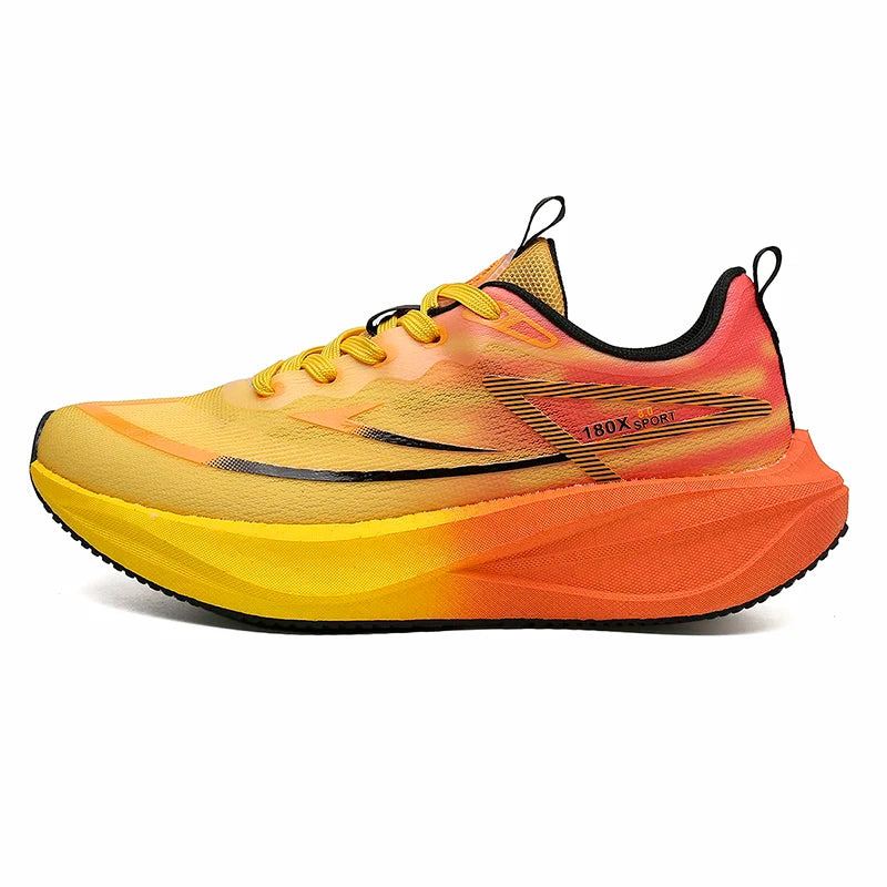 Unisex Sports Shoes Breathable Light Mesh Professional Running Training Shoes New Fashionable Lace Up Comfortable Fitness Shoes