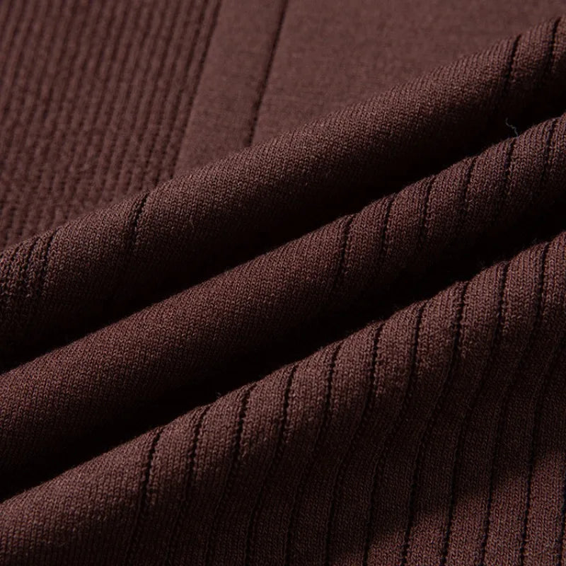 Men's Summer Short Sleeve Round Neck Linen Silk Knitted Sweater Old Money Style Breathable Slim Fit