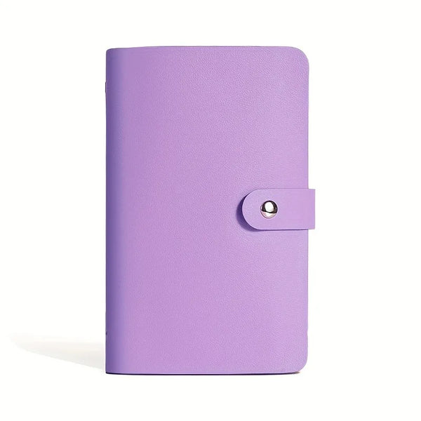 Minimalist Cash Organizer Wallet with Snap Closure, Multi-Color Double-Fold Design, for Women's Money Storage & Budgeting,wallet