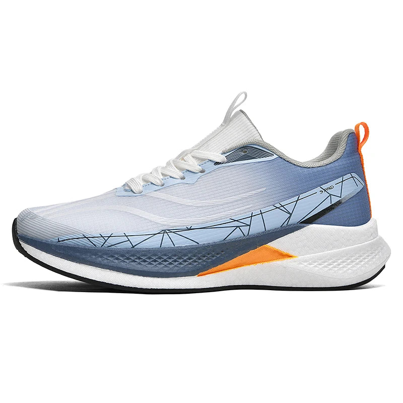 Unisex Sports Shoes Professional Running Anti Slip Cushioning Rebound Training Shoes New Youth Competition Mesh Running Shoes