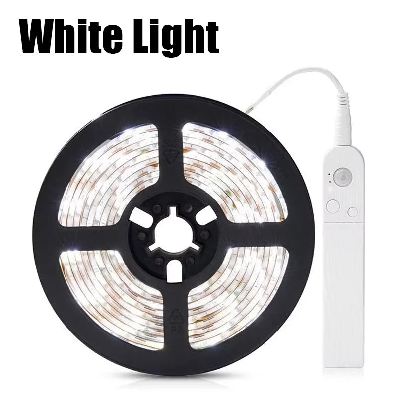 ភ្លើង LED Strip Light Touch Sensing Flexible Light ខ្សែបូ ចង្កៀងសាក USB បំភ្លឺទូ បំភ្លឺកញ្ចក់
