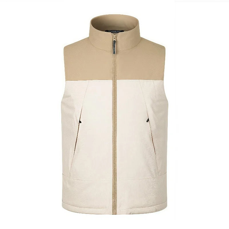 Fashionable Graphene Energy Couple Outdoor Vests in Ten Colors Breathable Waterproof Windproof Warm and Wear-Resistant