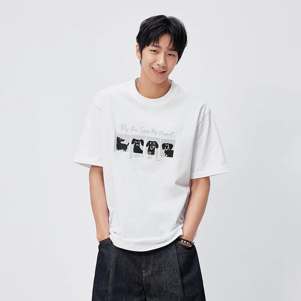 អាវយឺតបុរស Semir ឆ្នាំ ២០២៦ លំនាំប៉ាក់បែប Vintage ដ៏ស្រស់ស្អាត កមូល ទន់ ស្រួលពាក់