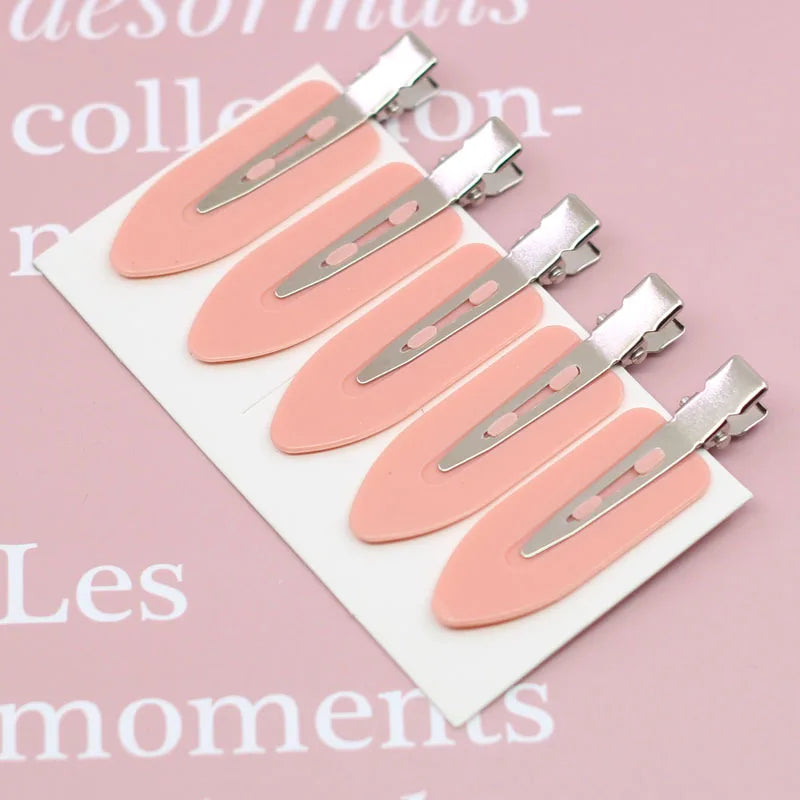 5pcs Seamless Hairpin Side Bangs Hairpin Makeup Wash Accessories Women's Styling Hairpin-Hairpin Female Hair Styling Accessories