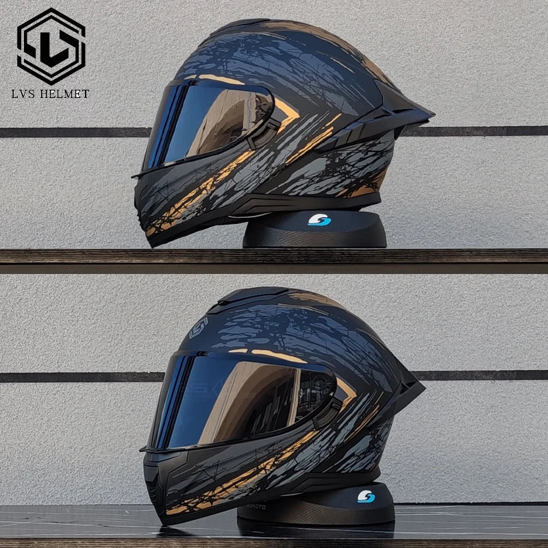 ABS Full Face Motorcycle Helmet Winter Warm Windproof Ventilated EPS Liner Quick-Release Buckle for Men Women