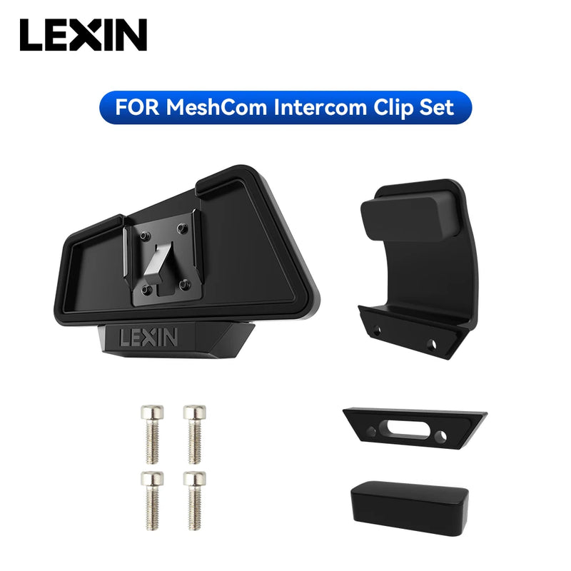 For LEXIN-B4FM-X and LEXIN-MeshCom Back Clips Set, The Upgraded Version Is More Durable