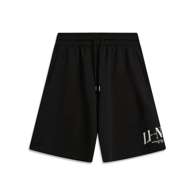 ខោខ្លីបុរស Li-Ning ស្ទីលកីឡា LN COOL 54% កប្បាស 46% ប៉ូលីអេស្ទ័រ រលុង ទន់ ស្រួល បាតលីនីងធម្មតា AKSW195