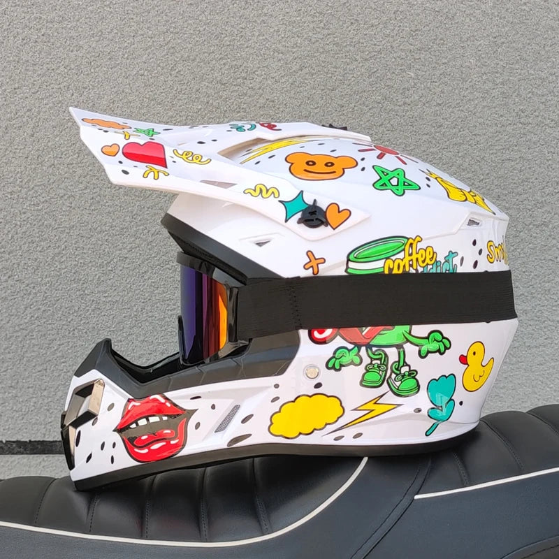 ORZ-906 Off road Racing Motorcycle Helmet Bicycle Descent AM DH Cross Off road Helmet Capacite De Moto Casco