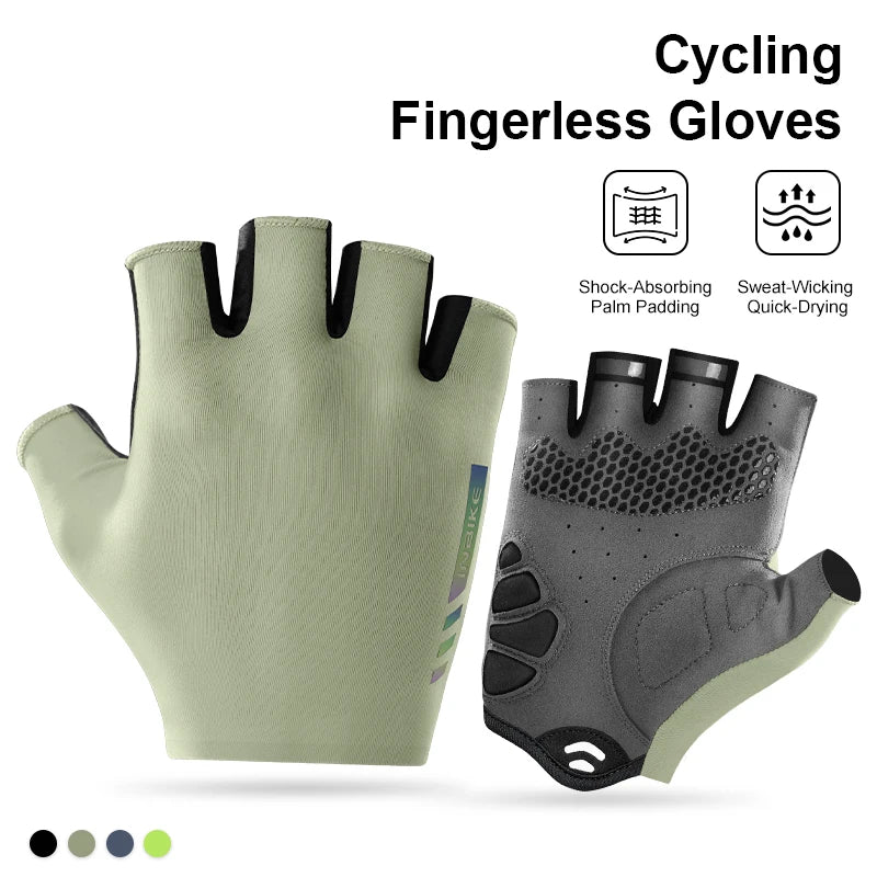 INBIKE Clearance Sale! Men's Cycling Gloves Half Finger Padded for Road Mountain Bike Gloves Summer Riding Bicycle Gloves Gear