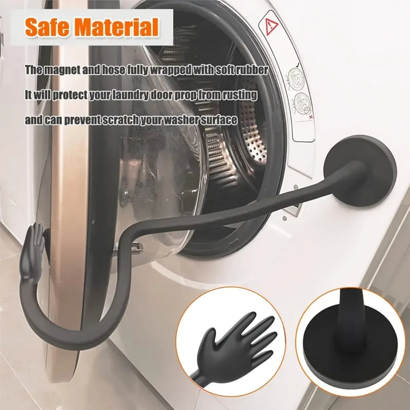 Washer & Dryer Door Prop -Easy-to-Use, Bendable,Sturdy Stopper for Fresh &Odor-Free Appliance Maintenance,Washer Dryer Accessory