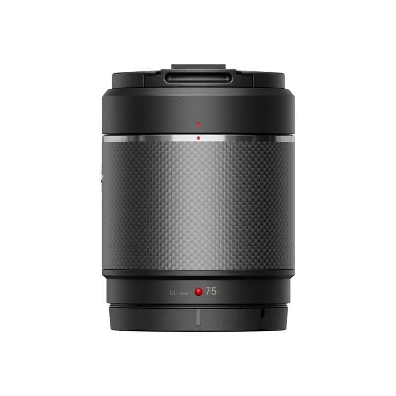DJI DL 75 mm F1.8 Lens The DJI DL 75 mm F1.8 full-frame medium telephoto lens is designed for 8K cinematography