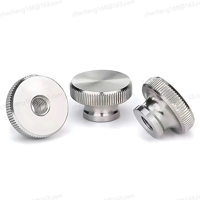 1-2PCS 304 Stainless Steel Hand Nut GB806 High Head Knurled Thumb Nut Advertising Decorative Nail M2 M2.5 M3 M4 M5 M6 M8 M10 M12