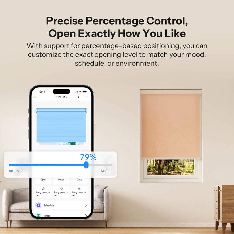 SONOFF MINI-ZBRBS Zigbee Smart Roller Shutter Switch Mini Size Smart Scene Signal Booster Transform Curtains Sonoff Zigbee Hub