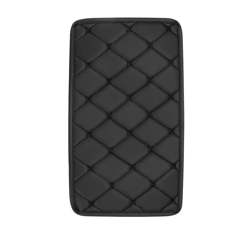 1PC Arm Rest Car PU Leather Auto Armrests Cushion Storage Box Cover Mats Arm Rest Protector Pad Car Interior