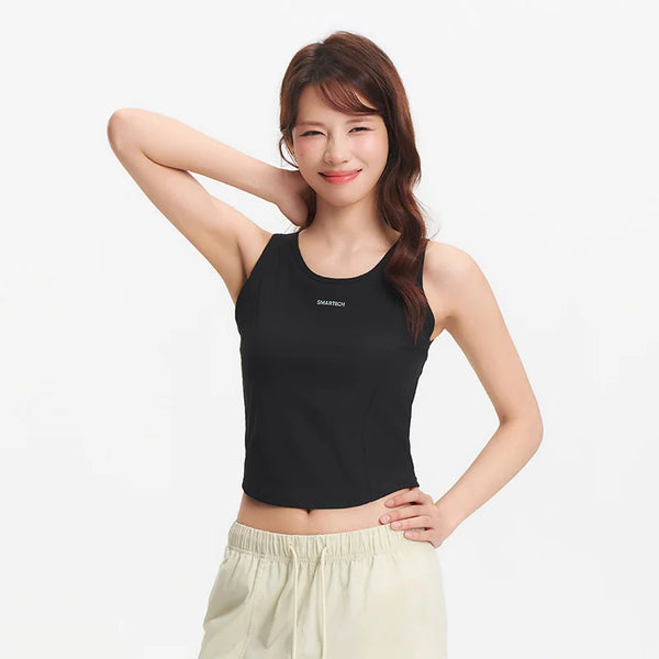 អាវក្រៅ Semir សម្រាប់នារី 2026 មានអារម្មណ៍ត្រជាក់ ស្រូបយកសំណើម ស្ងួតលឿន ជាមួយនឹងបន្ទះទ្រនាប់បែបស្ព័រ