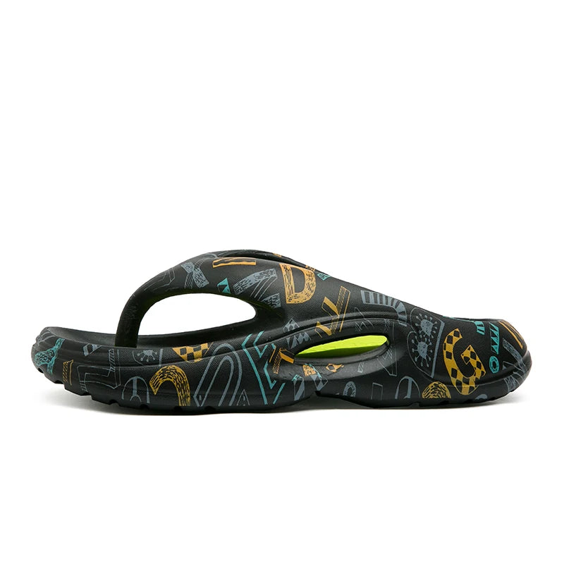 Summer EVA Thick Sole Flip Flops Men Slippers Soft Comfortable Slippers Chanclas Hombre Size 39-46 Dropshipping