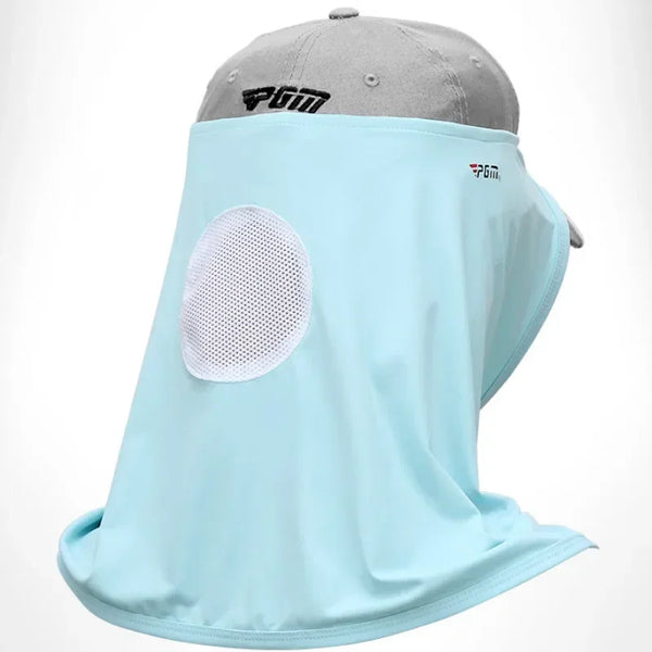 PGM Men Women Summer Sun Protection Golf Caps No Hat Viscose Fiber Scarf Sun Protection Headscarf Viscose Fiber Mask WB001