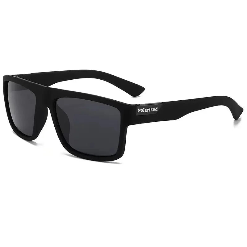 Large Frame UV Resistant Sunglasses, Men's Cycling Goggles, European and American Outdoor Color Changing Sunglasses, Driving Pol