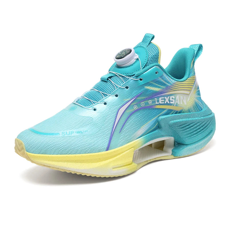 Parent-child high-quality sports shoes four season soft sole anti-slip racing running shoe men's light breathable speed sneakers
