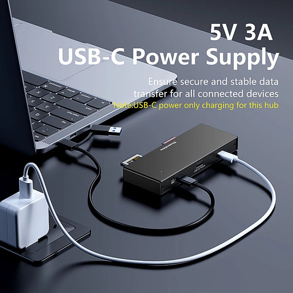ឧបករណ៍អានកាត Blueendless 6 ក្នុង 1 CFexpress A B SD4.0 TF4.0 USB 3.2 10Gbps មេម៉ូរីកាតអាដាប់ទ័រសម្រាប់កុំព្យូទ័រយួរដៃកុំព្យូទ័រពហុច្រកប្រភេទ C Hub