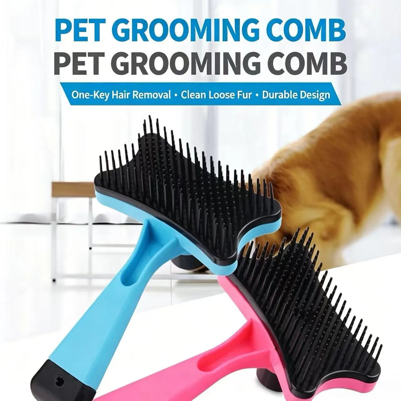 Pet Hair Removal Comb for Dogs And Cats Knot Pressing Massage Beauty Dog Household Products Cat Grooming Comb