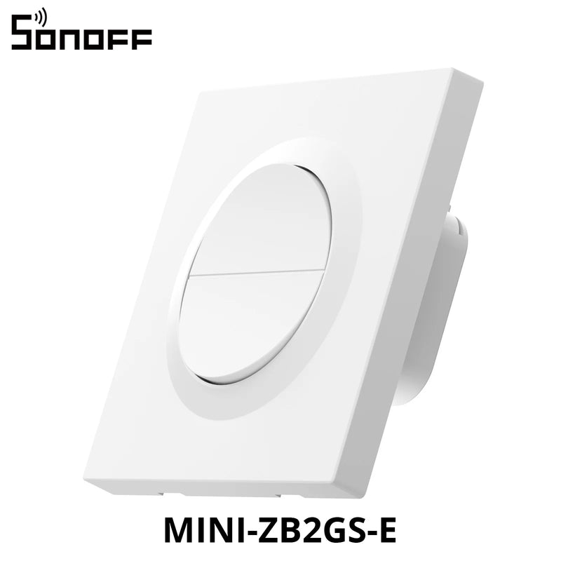 SONOFF Orb-ZBW2 Zigbee 2-Gang Smart Wall Switch MINI-ZB2GS-E 2-Channel 16A Total Load Zigbee Router Signal Booster Detach Relay