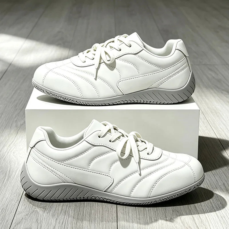 Men women's retro light casual shoes four season breathable soft-sole comfort couple versatile outdoor walking sports board shoe