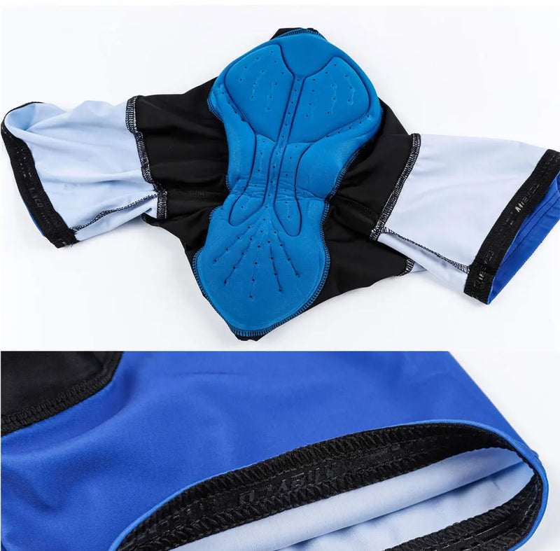 Men's Cycling Shorts 5D Gel Padded Quick Dry Breathable MTB Road Bike Riding Tights Coolmax Summer Bicycle Sportswear