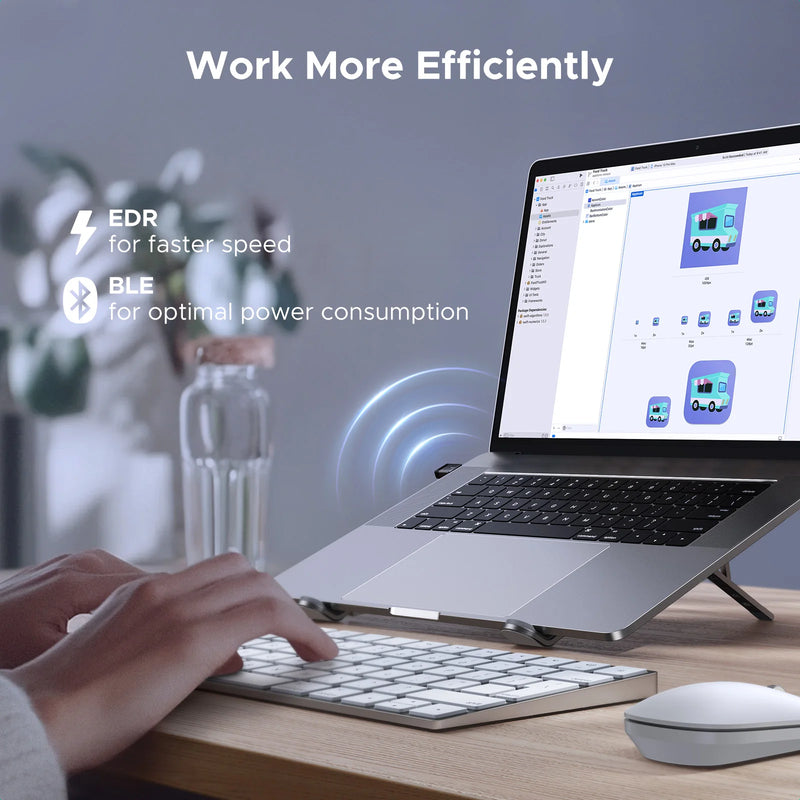 UGREEN Bluetooth Adapter USB Bluetooth 6.0 5.4 for PC Dongle Wireless Mouse Keyborad Music Audio Receiver USB Transmitter