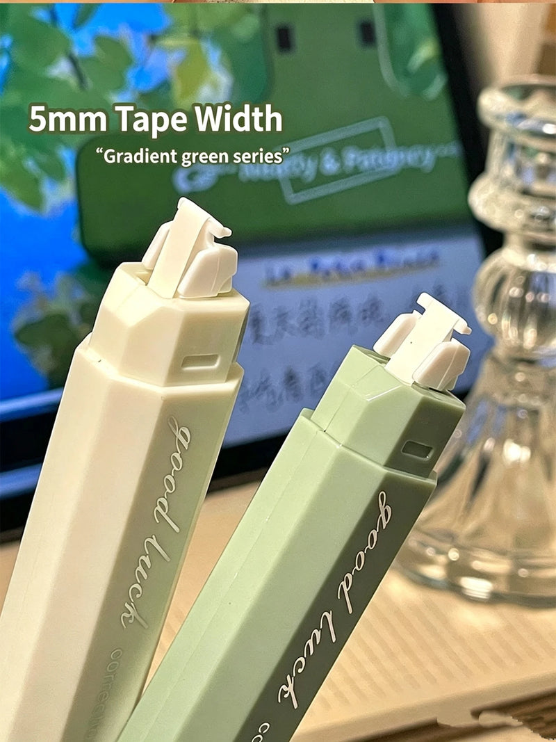 5PCS Correction Tape with INS Gradient Correction Tape, Large Capacity Smooth and Continuous Correction Tape for Students