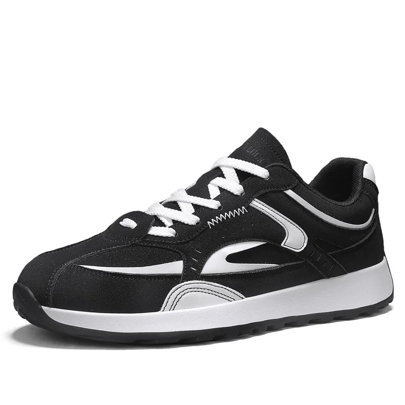 Men's fashion casual shoes four season new non-slip breathable light city walking shoes youth outdoor running sports board shoes