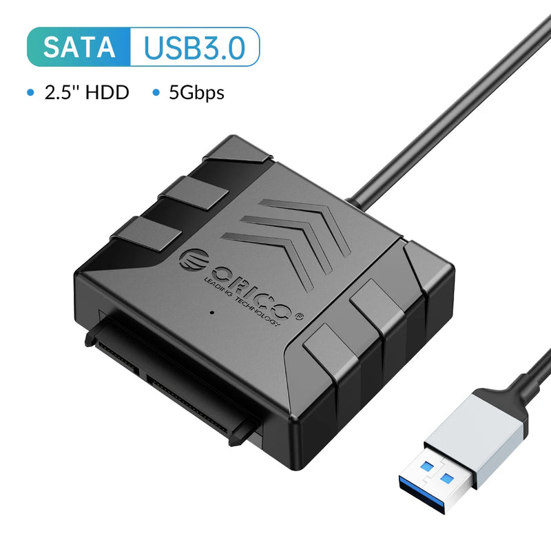 ORICO SATA Converter USB 3.0 to SATA Cable 5Gbps SATA Adapte For 2.5/3.5'' HDD/SSD External Hard Drive Disk