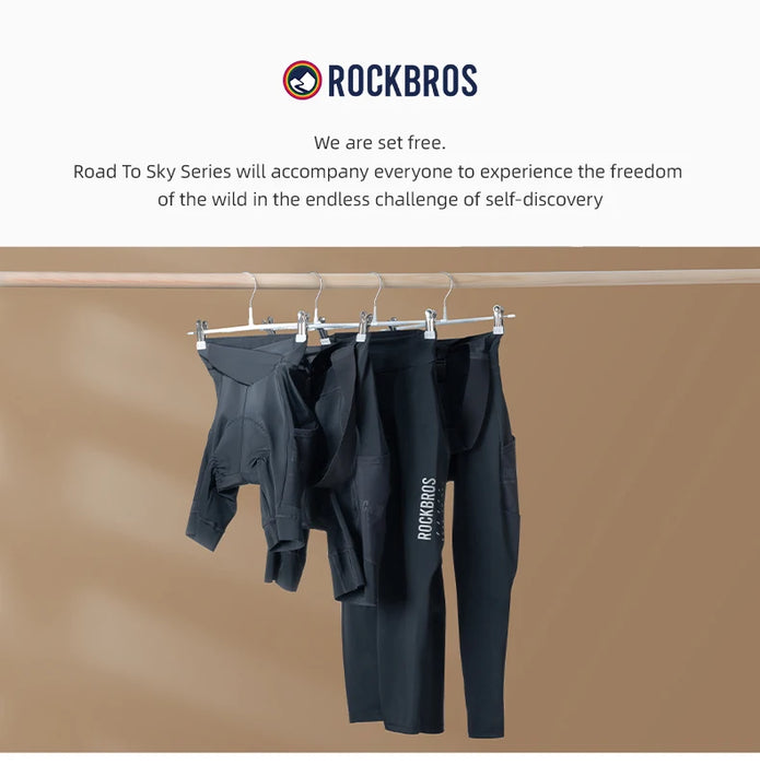 ROCKBROS ROAD TO SKY Women Bicycle Bib Pants Breathable Quick Drying Cycling Bib Clothes Strap Pants Summer Bike Trousers Pants