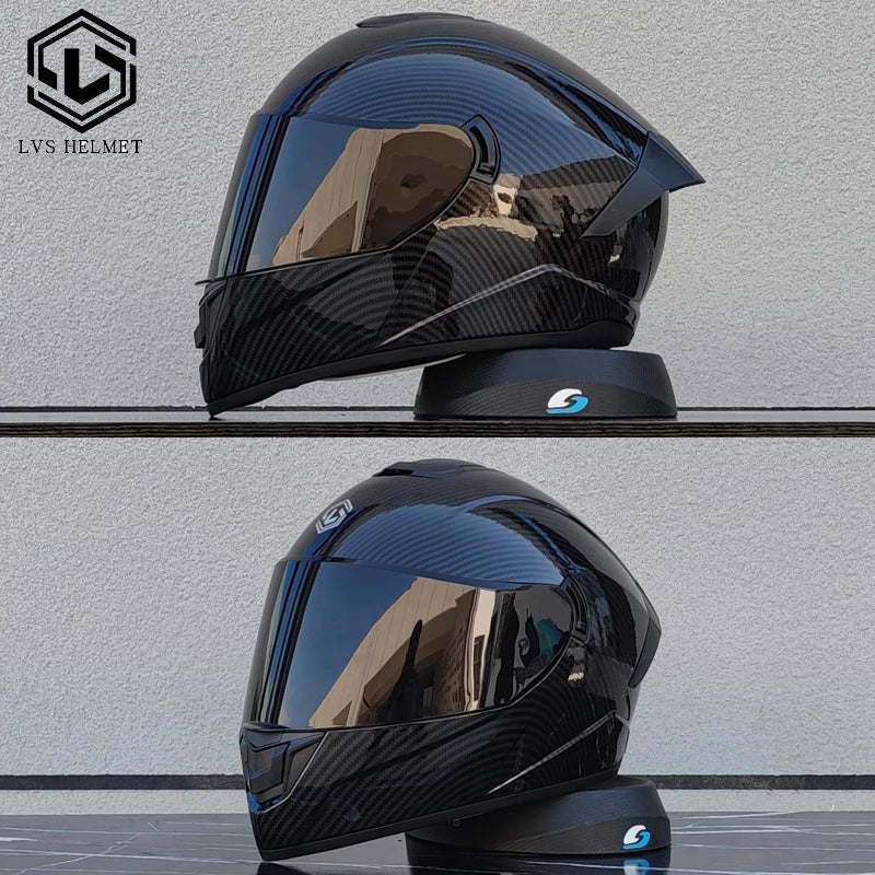 Motorcycle Helmets for Men and Women Wear Double Lens Locomotive Helmets Cascos Para Capacete Da Motocicleta