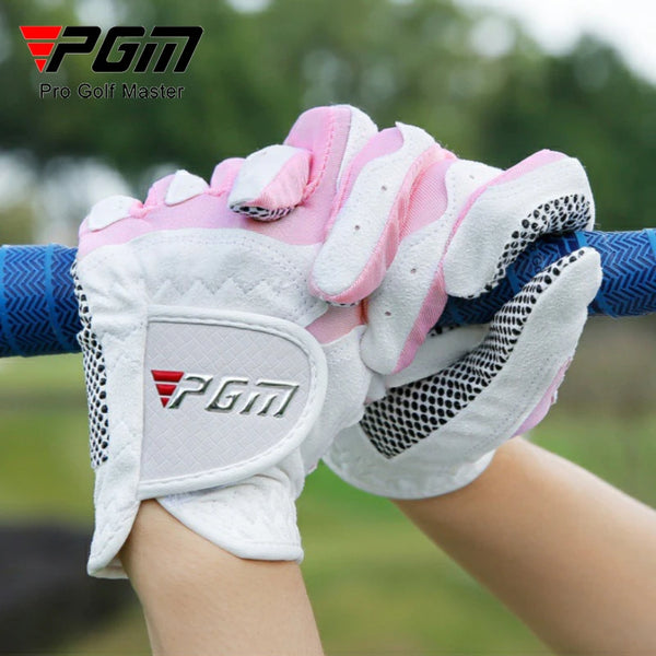 Golf Gloves Women's Sports Non Slip Professional Outdoor Glove 1 Pair of Left and Right Hands ST018