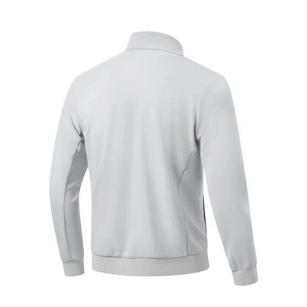 អាវបុរស Li-Ning ដែលគ្មានមួក LN DRY អាវកីឡាមានផាសុកភាព ប្រឆាំងនឹងឋិតិវន្ត អាវដៃវែងសម្រាប់ហាត់ប្រាណ LiNing AFDW935