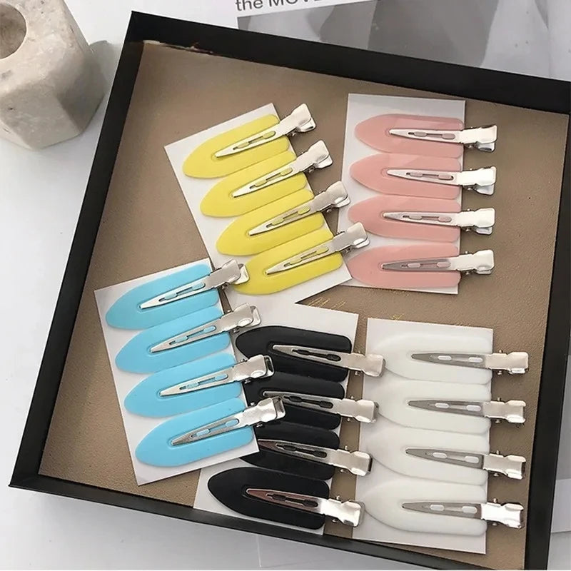 5pcs Seamless Hairpin Side Bangs Hairpin Makeup Wash Accessories Women's Styling Hairpin-Hairpin Female Hair Styling Accessories