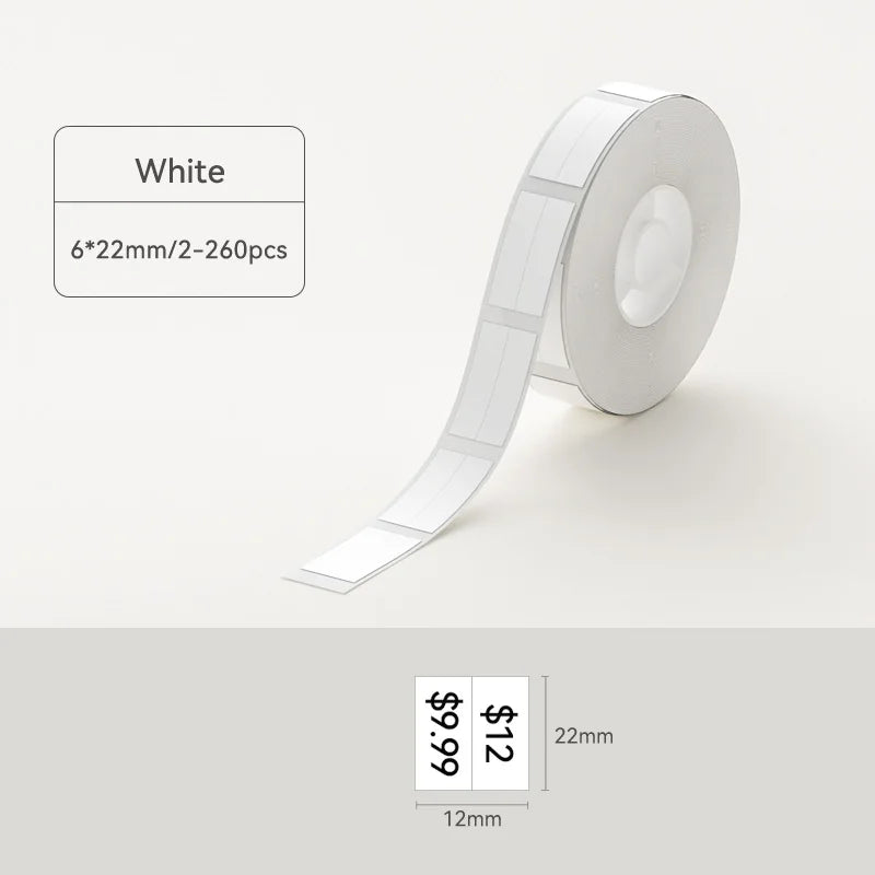 Niimbot Waterproof Anti-Oil Printing Label Paper Scratch-Resistant Tape Sticker for D11 D110 D101 H1S Mini Thermal Label Printer