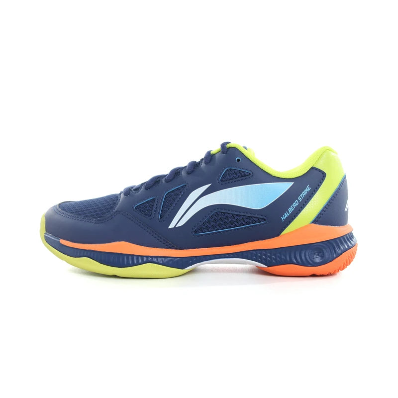 ស្បែកជើងវាយសី Li-Ning Unisex HALBERD STRIKE មានខ្យល់ចេញចូលបានល្អ ស្បែកជើងកីឡាហ្វឹកហាត់ LiNing សម្រាប់បុរស និងស្ត្រី AYTV021