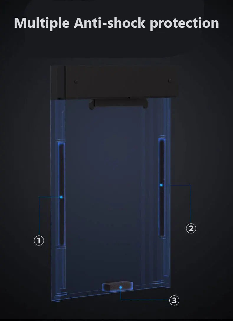 ស្រោម ថាស រឹង ចល័ត Blueendless 2.5 SATA ទៅ USB3.0/3.1 HDD គាំទ្រ HDD ទំហំ 6TB សម្រាប់ SSD ស្រោម HDD សម្រាប់ ផ្ទុក ទិន្នន័យ ខាងក្រៅ