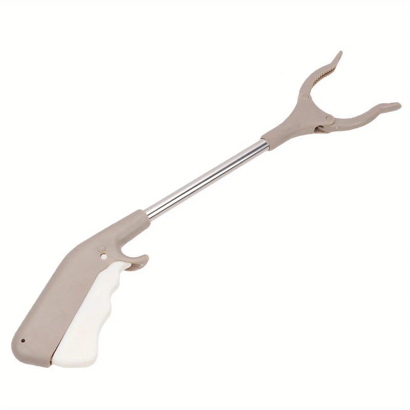 Heavy Duty Trash Grabber Picker Tool for Seniors, 15.8 Inch Reaching Assist Tool for Home & Outdoor Use - No Batteries Needed