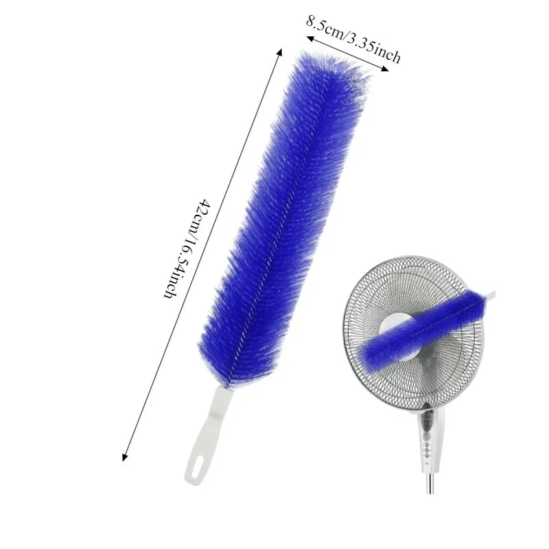 2pcs Bendable Microfiber Fan Cleaning Brush,Multifunctional Dusting Brushes,Suitable for Electric Fans,Blinds,Furniture Crevices